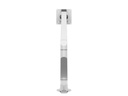 Multibrackets Tischhalterung Gas Lift Arm Single bis 21 kg – Weiss