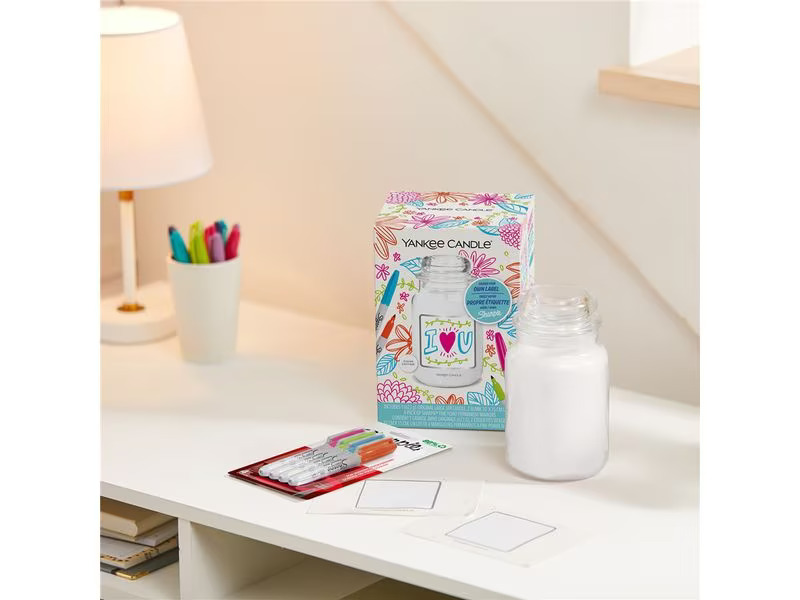 Yankee Candle Duftkerze Yankee Candle &amp; Sharpie Gift