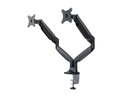 Multibrackets Tischhalterung Gas Spring Dual bis 9 kg – Schwarz