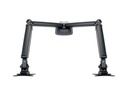 Multibrackets Tischhalterung Gas Spring Dual bis 9 kg – Schwarz