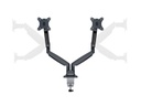 Multibrackets Tischhalterung Gas Spring Dual bis 9 kg – Schwarz