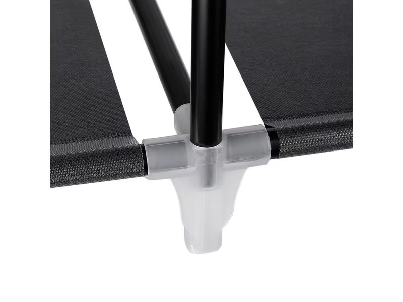 Songmics Regal 150 cm x 175 cm, Schwarz