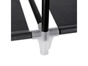 Songmics Regal 150 cm x 175 cm, Schwarz