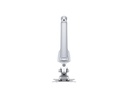 Multibrackets Tischhalterung Gas Spring Single bis 9 kg – Silber