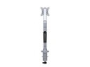Multibrackets Tischhalterung Gas Spring Single bis 9 kg – Silber