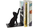 Trendform Buchstütze Fishing Cat Schwarz
