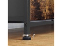 Songmics Kommode 28.5 cm x 85 cm, Braun/Schwarz