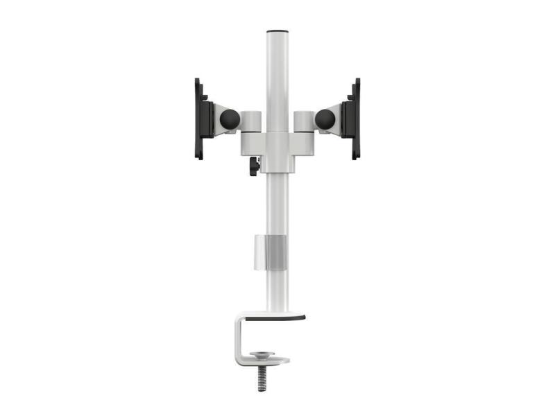 Multibrackets Tischhalterung Officeline Dual B2B bis 8 kg – Weiss
