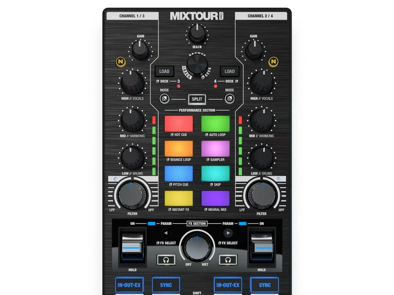 Reloop DJ-Controller Mixtour Pro