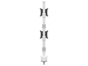 Multibrackets Tischhalterung Officeline Dual Vertical bis 8 kg – Weiss