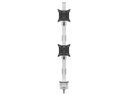 Multibrackets Tischhalterung Officeline Dual Vertical bis 8 kg – Weiss