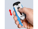 Knipex Abisolierwerkzeug für Glasfaserkabel 190 mm, Ø 0.125 mm