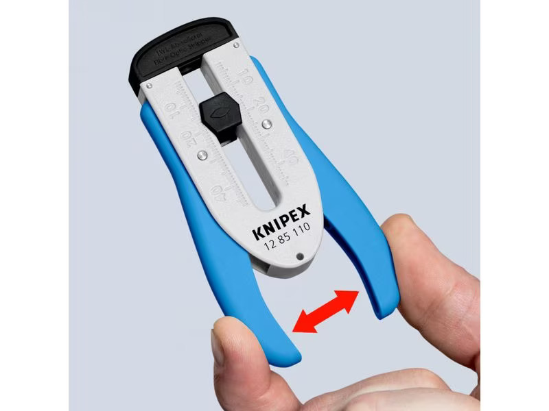 Knipex Abisolierwerkzeug für Glasfaserkabel 190 mm, Ø 0.125 mm