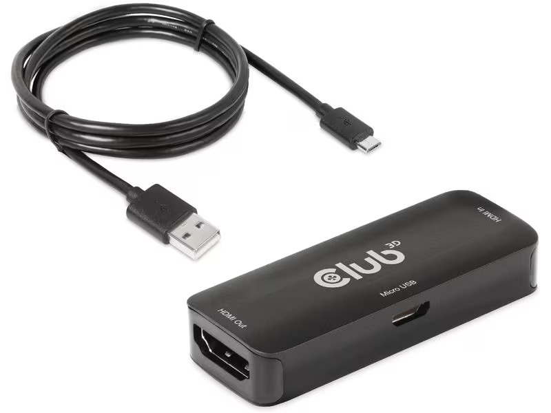 Club 3D Active HDMI 4K60Hz Repeater B/B CAC-1307  -
