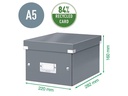 Leitz Archivschachtel WOW A5, metallic Rot