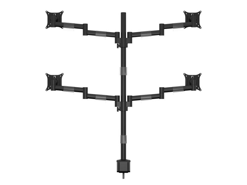 Multibrackets Tischhalterung Officeline Quad bis 8 kg – Schwarz