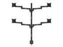 Multibrackets Tischhalterung Officeline Quad bis 8 kg – Schwarz