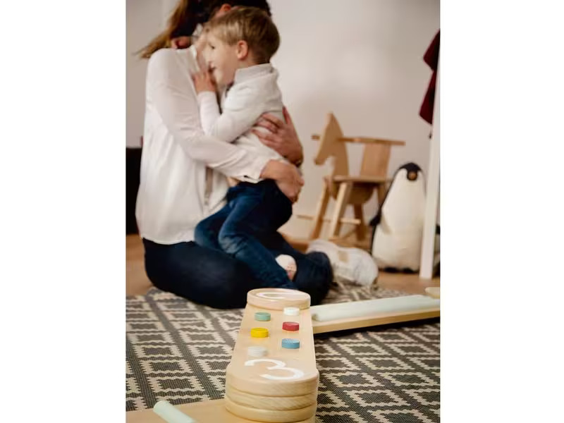Pinolino Balance Steine mit Zahlen «Kari» 4-teilig