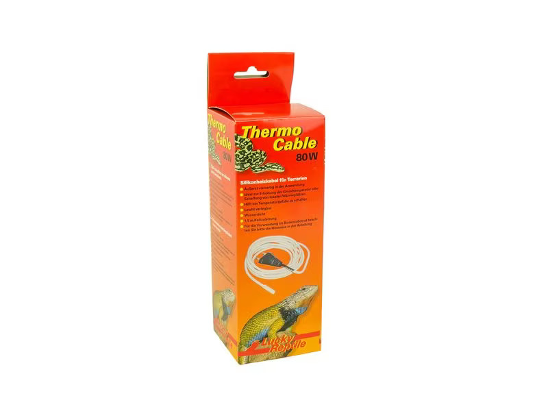 Lucky Reptile Substratheizer Heat Thermo Cable 80 W, 6.5 m