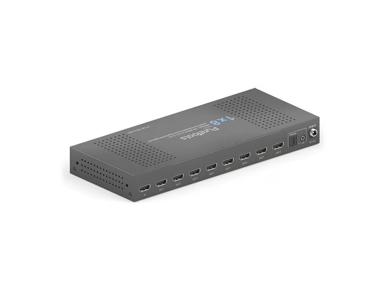 PureTools Splitter PT-SP-HD18-48G 1 x 8 HDMI 2.1 - 48Gbps - 8K