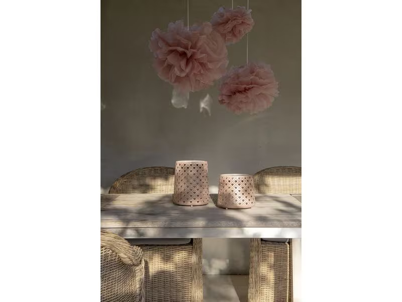 STT Windlicht Solar Antic Mini M Heart Lila