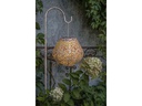 STT Laterne Solar Antic Carrera, 24 cm, Hellrosa