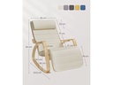 Songmics Stuhl 91 cm x 115 cm, Beige