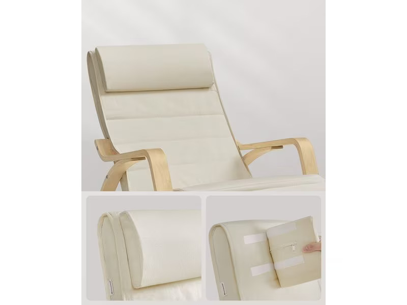 Songmics Stuhl 91 cm x 115 cm, Beige