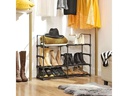 Songmics Schuhregal 30 cm x 106 cm, Schwarz