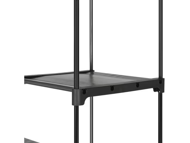 Songmics Regal 43 cm/140 cm x 174 cm, Schwarz