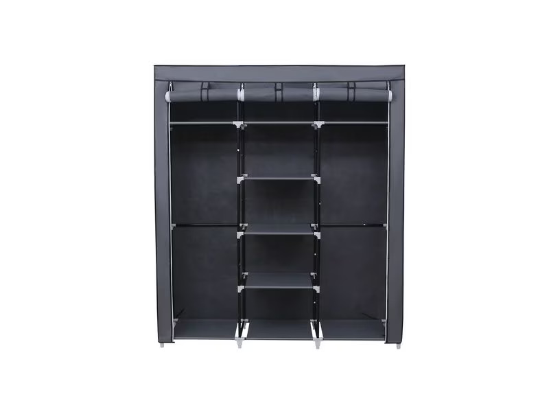 Songmics Regal 150 cm x 175 cm, Grey