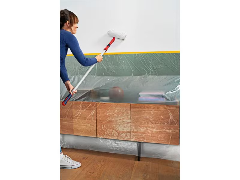 tesa Abdeckfolie Easy Cover Perfect+ Refill XL, 17 x 2.6 m