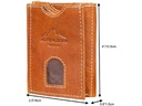 Alpenleder Portemonnaie Pocket Cognac