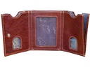 Alpenleder Portemonnaie Pocket Brandy