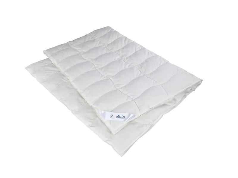Albis Duvet Stigeli 200 x 210 cm, Weiss