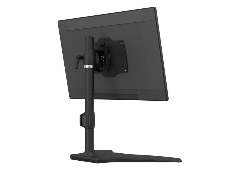 Multibrackets Tischständer Single bis 15 kg – Schwarz