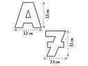 Smoby 72 magnetische Buchstaben und Zahlen