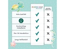 Papierdrachen Wandtattoo-Set Meerjungfrau