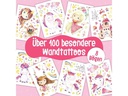 Papierdrachen Wandtattoo-Set Einhorn