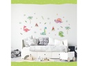 Papierdrachen Wandtattoo-Set Dinosaurier