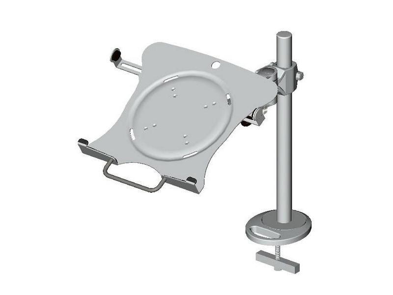 NewStar Notebook &amp; Telefonhalter NOTEBOOK-V100 bis 5 kg – Silber
