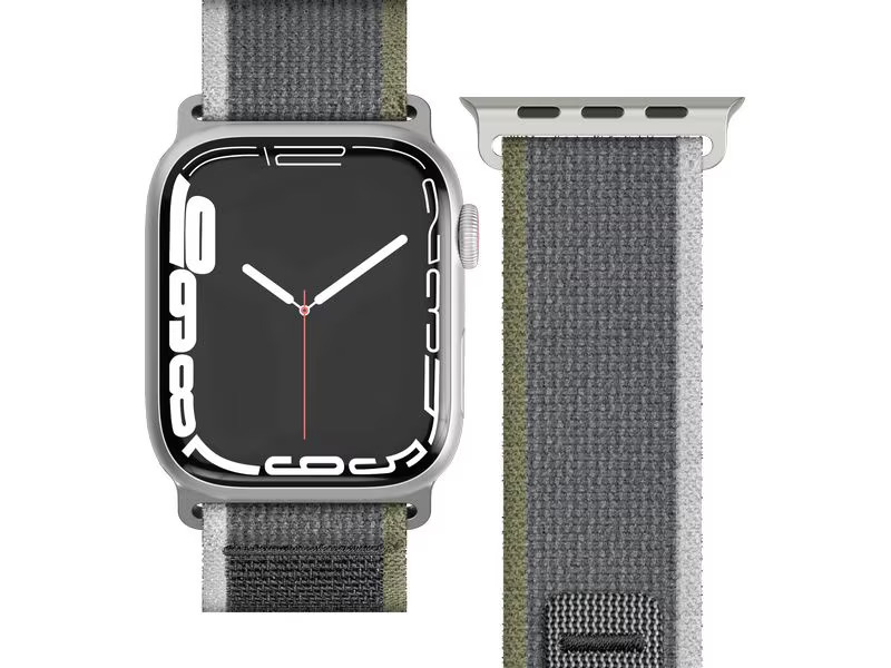 Vonmählen Armband Trekking Loop Apple Watch 38/40/41 mm Green/Gray