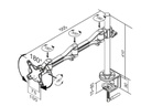 NewStar Tischhalterung FPMA-D1030 bis 10 kg – Silber