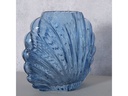 Boltze Vase Shelley 16 cm, Blau