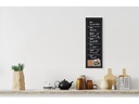 Bi-Office Minikreidetafel Wochenplaner 90 x 30 cm