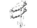 NewStar Tischhalterung FPMA-D935D4 bis 10 kg – Schwarz