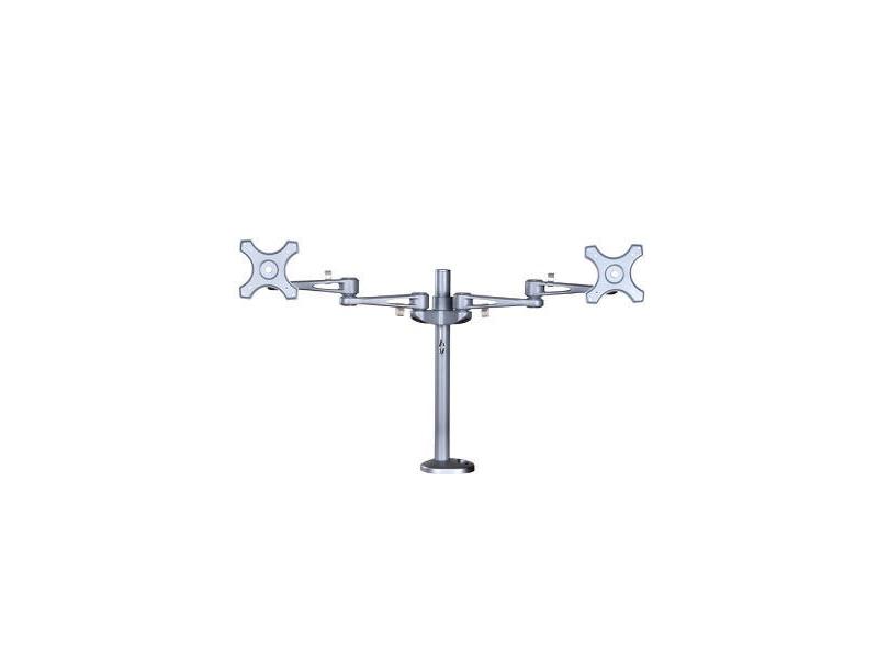 NewStar Tischhalterung FPMA-D935DG bis 12 kg – Silber