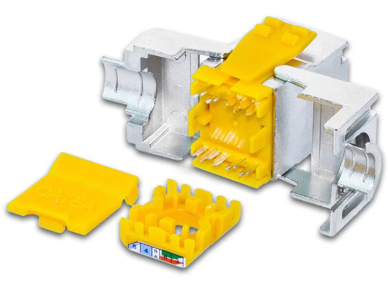 Wirewin Keystone-Modul Cat.6A STP SLIM 12er-Pack
