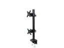 NewStar Tischhalterung FPMA-D960DVBLACKPLUS bis 30 kg – Schwarz