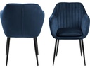 AC Design Stuhl Emilia Dunkelblau